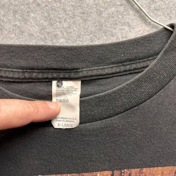 DEF LEPPARD SLANG VINTAGE CONCERT SHIRT ROCK BAND PHOTO FRONT BACK WINGS 1996 XL - Picture 3 of 6